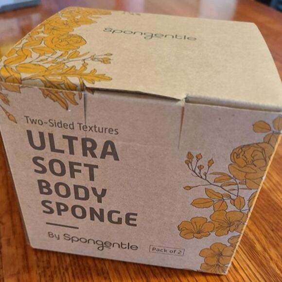 Spongentle Deep Cleansing Body Loofah Sponge, for Bath and Shower (Pack of 2) - Picture 1 of 10